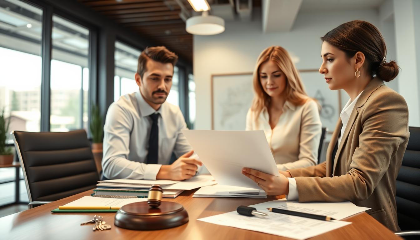 Property settlement documents and transfer review